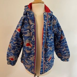 LL Bean Shark Raincoat 3T